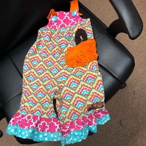 Girls Fall Romper!